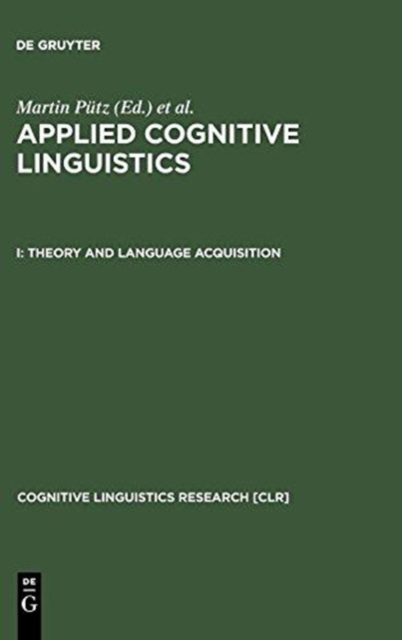 Theory and Language Acquisition, Hardback Book