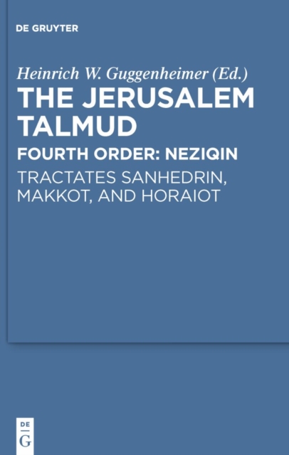 Tractates Sanhedrin, Makkot, and Horaiot, PDF eBook