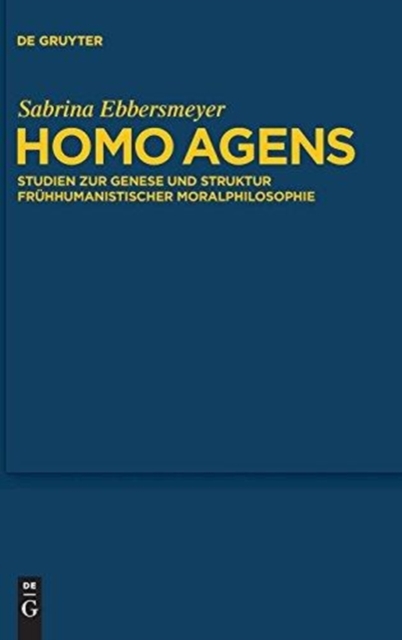 Homo agens, Hardback Book