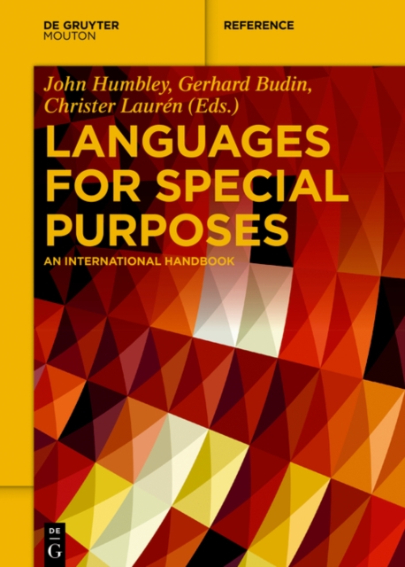 Languages for Special Purposes : An International Handbook, PDF eBook