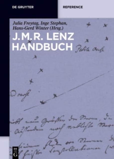 J.M.R.-Lenz-Handbuch, Hardback Book