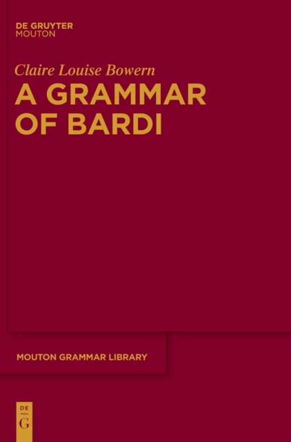 A Grammar of Bardi, Hardback Book
