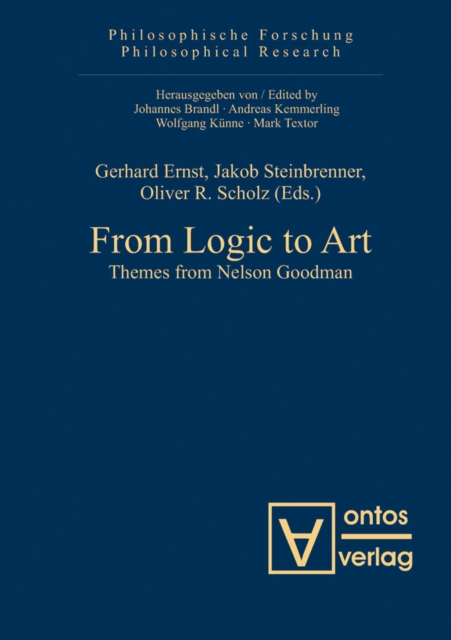 From Logic to Art : Themes from Nelson Goodman, PDF eBook