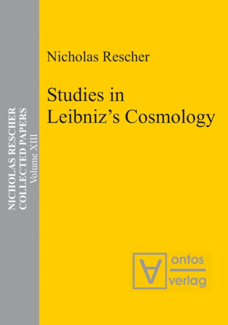 Studies in Leibniz's Cosmology, PDF eBook