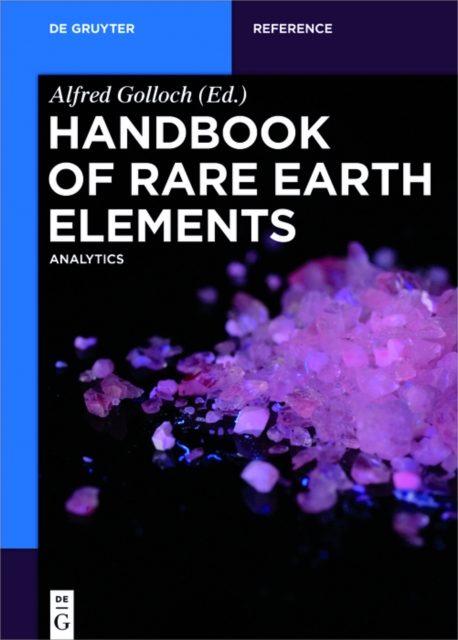 Handbook of Rare Earth Elements : Analytics, PDF eBook