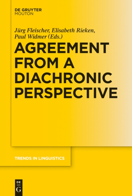 Agreement from a Diachronic Perspective, PDF eBook
