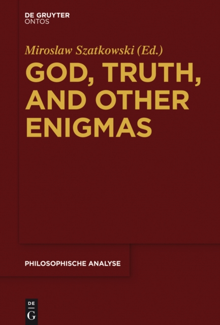 God, Truth, and other Enigmas, PDF eBook