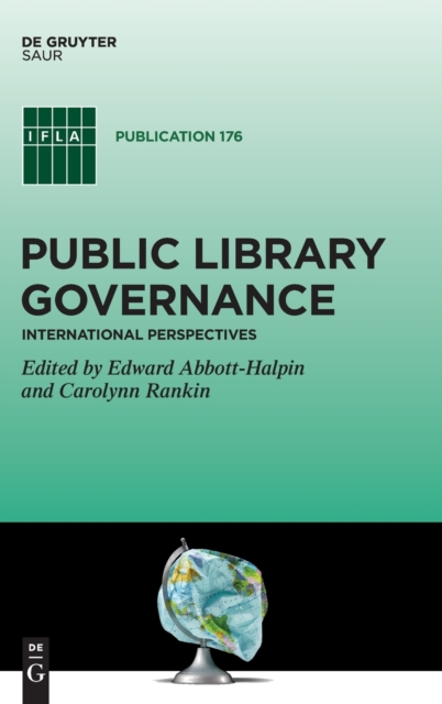 Public Library Governance : International Perspectives, Hardback Book
