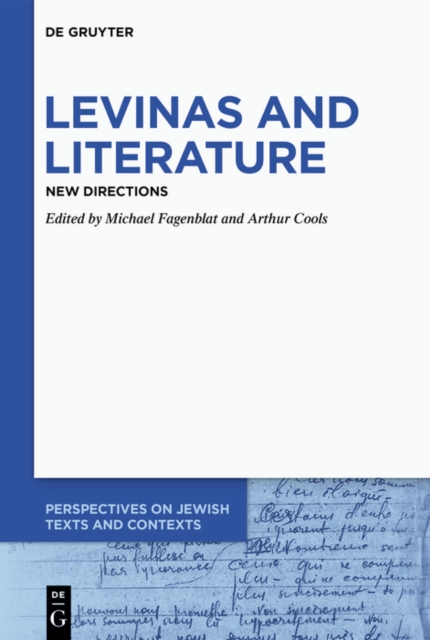 Levinas and Literature : New Directions, PDF eBook