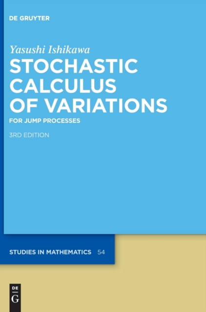 Stochastic Calculus of Variations : For Jump Processes, Hardback Book