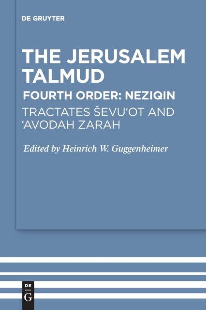 Tractates Sevu'ot and 'Avodah Zarah, Paperback / softback Book