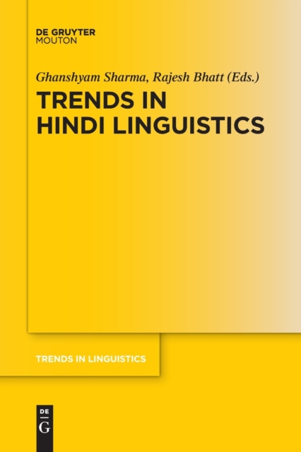 Trends in Hindi Linguistics, Paperback / softback Book