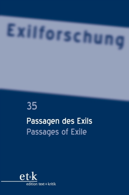 Passagen Des Exils / Passages of Exile, Paperback / softback Book