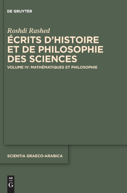 Mathematiques Et Philosophie, Hardback Book