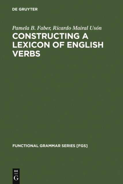 Constructing a Lexicon of English Verbs, PDF eBook