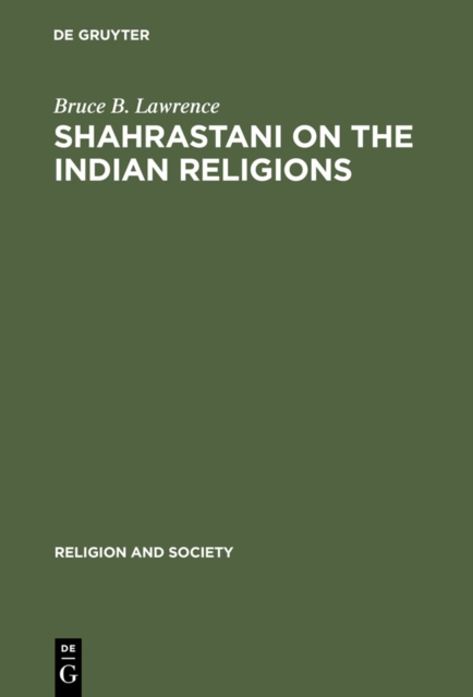 Shahrastani on the Indian Religions, PDF eBook