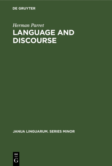 Language and Discourse, PDF eBook