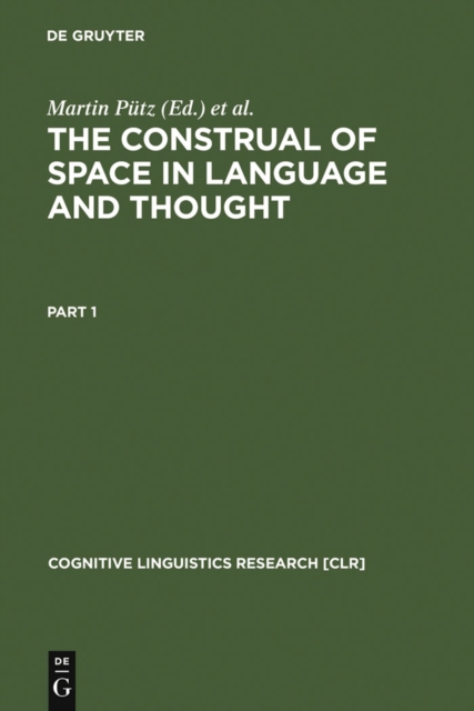 The Construal of Space in Language and Thought, PDF eBook