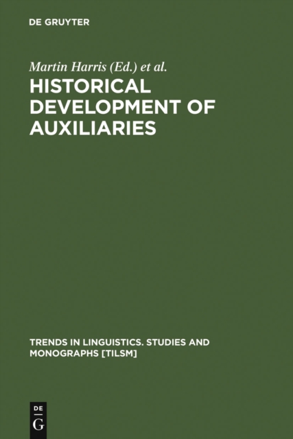 Historical Development of Auxiliaries, PDF eBook