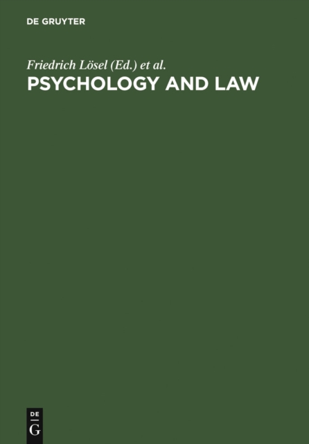 Psychology and Law : International Perspectives, PDF eBook