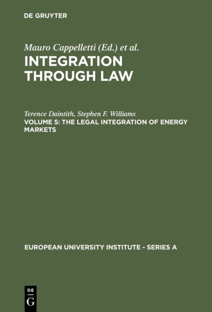 The Legal Integration of Energy Markets, PDF eBook