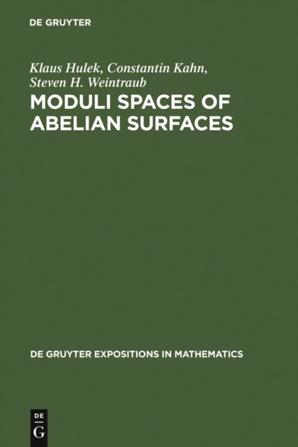 Moduli Spaces of Abelian Surfaces : Compactification, Degenerations and Theta Functions, PDF eBook