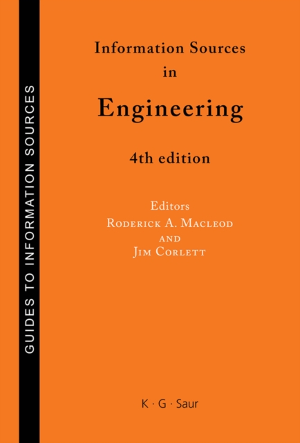 Information Sources in Engineering, PDF eBook