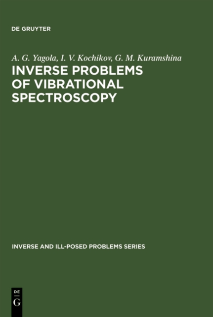Inverse Problems of Vibrational Spectroscopy, PDF eBook