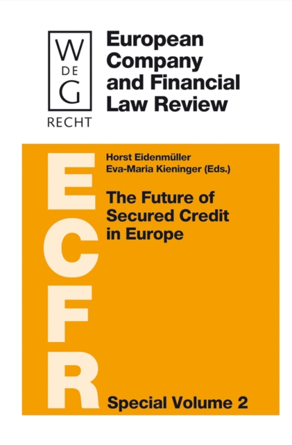 The Future of Secured Credit in Europe, PDF eBook