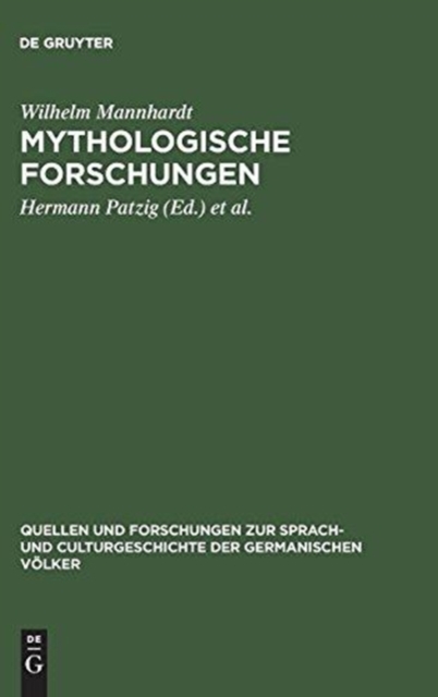 Mythologische Forschungen, Hardback Book
