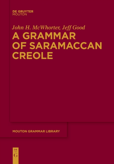 A Grammar of Saramaccan Creole, Paperback / softback Book