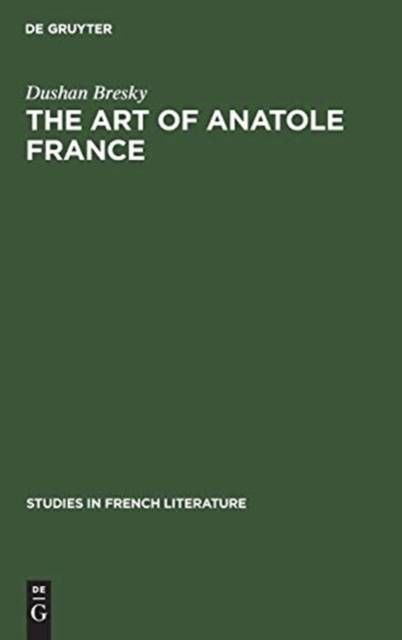 The art of Anatole France, Hardback Book