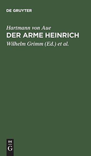 Der arme Heinrich, Hardback Book