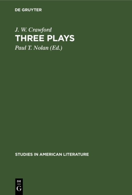 Three plays, PDF eBook