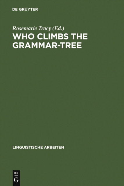 Who Climbs the Grammar-Tree : [leaves for David Reibel], PDF eBook