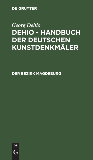 Der Bezirk Magdeburg, Hardback Book