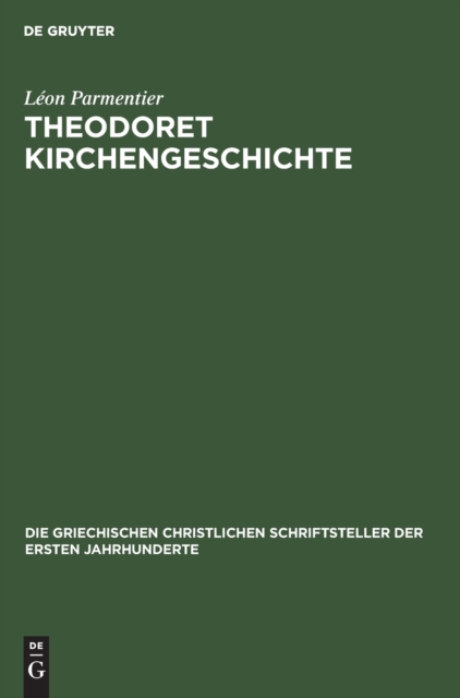 Theodoret Kirchengeschichte, Hardback Book