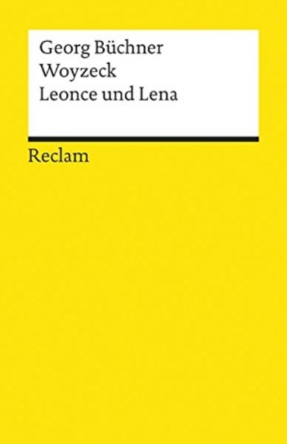 Woyzeck Leonce, Paperback Book