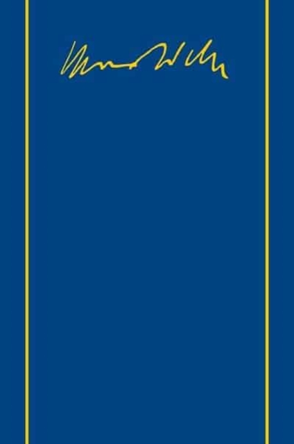 Max Weber-Gesamtausgabe : Band III/7: Allgemeine Staatslehre und Politik (Staatssoziologie) - unvollendet. Mit- und Nachschriften 1920, Hardback Book
