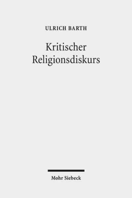 Kritischer Religionsdiskurs, Paperback / softback Book