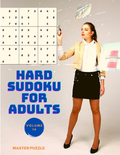 Hard Sudoku for Adults - The Super Sudoku Puzzle Book Volume 14, Paperback / softback Book