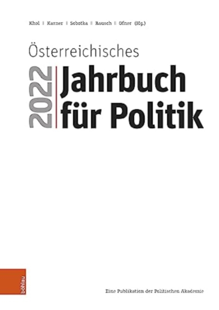 Osterreichisches Jahrbuch fur Politik 2022, Paperback / softback Book
