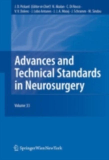 Advances and Technical Standards in Neurosurgery, Vol. 33, PDF eBook