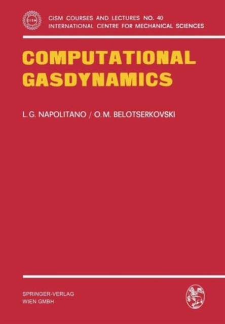 Computational Gasdynamics, Paperback / softback Book