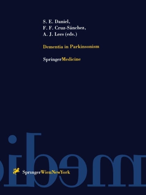 Dementia in Parkinsonism, Paperback / softback Book