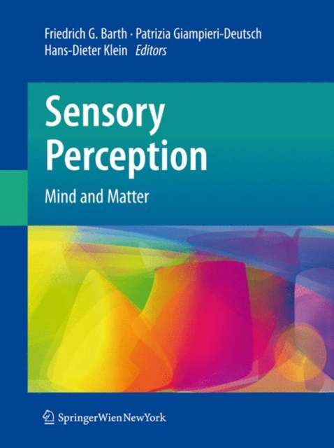 Sensory Perception : Mind and Matter, Hardback Book