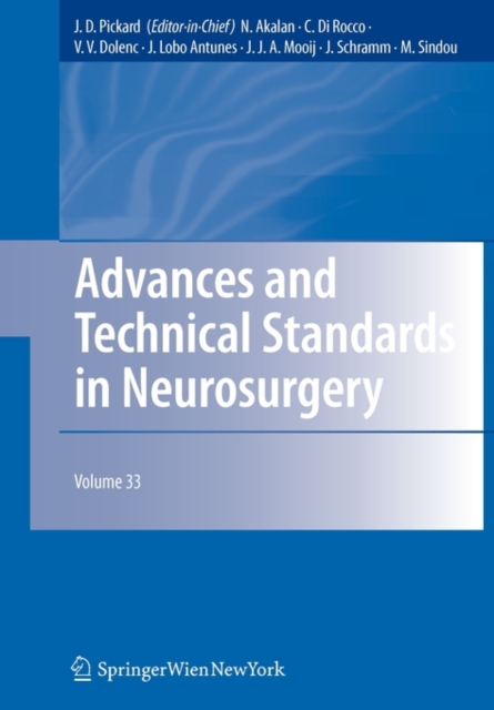 Advances and Technical Standards in Neurosurgery Vol. 30, Paperback / softback Book