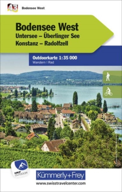 Lake Constance West : 43, Sheet map, folded Book