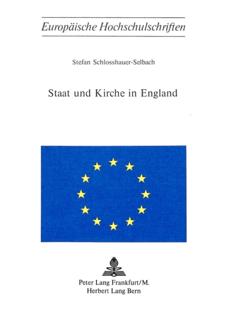 Staat und Kirche in England, Paperback Book