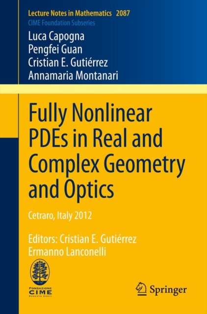 Fully Nonlinear PDEs in Real and Complex Geometry and Optics : Cetraro, Italy 2012, Editors: Cristian E. Gutierrez, Ermanno Lanconelli, Paperback / softback Book